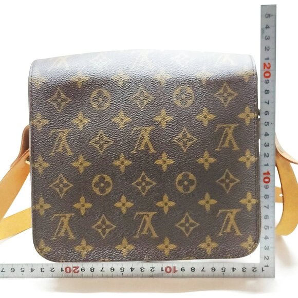 Louis Vuitton Cartouchiere MM Brown Monogram Shoulder Bag mon633-102525 - Picture 2 of 16